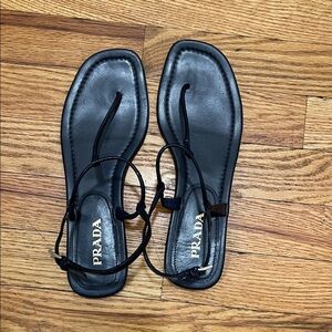 Prada Elegant navy blue  Sandals for Women